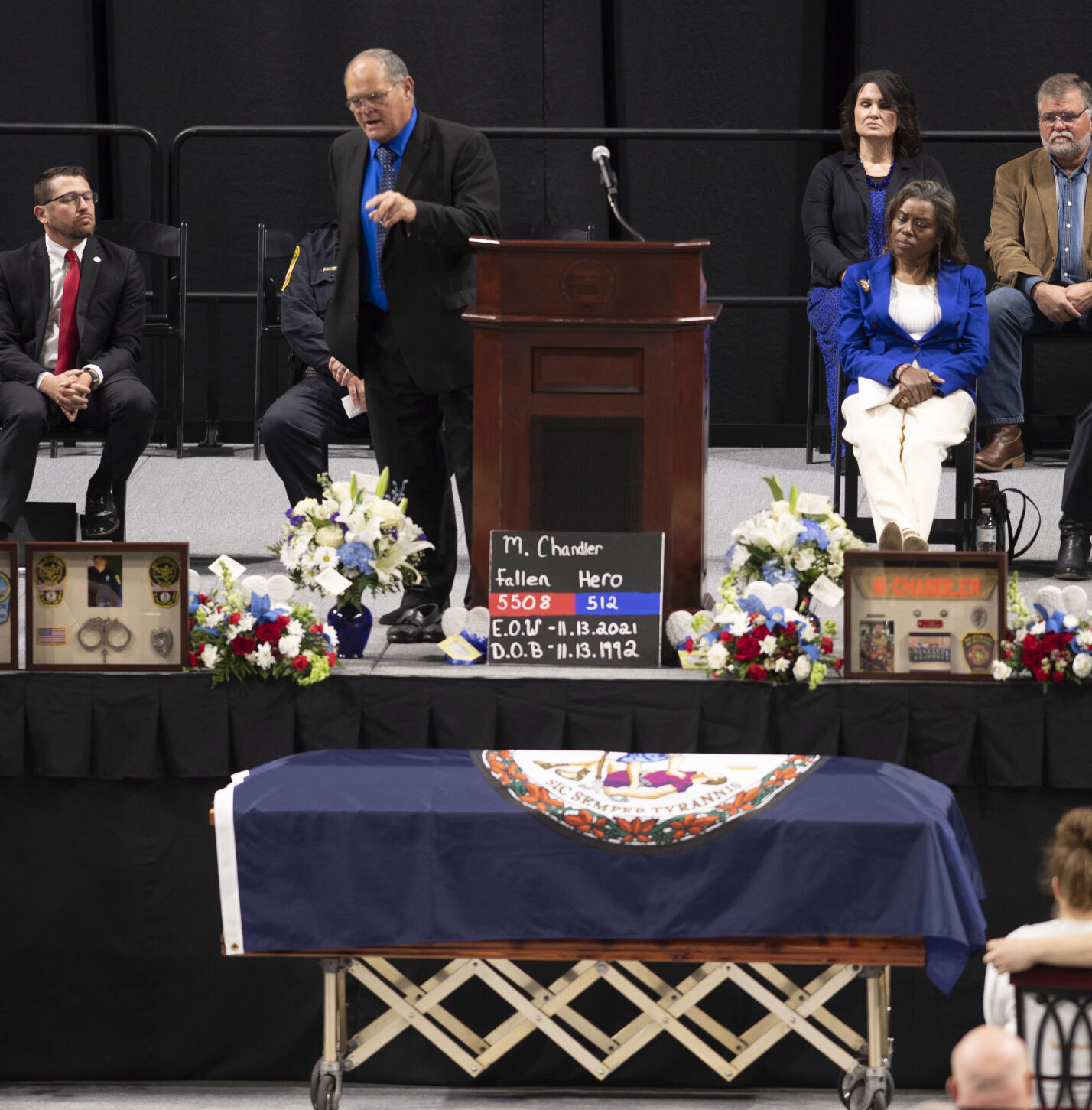 Big Stone Gap Police Officer Michael Chandler Funeral
